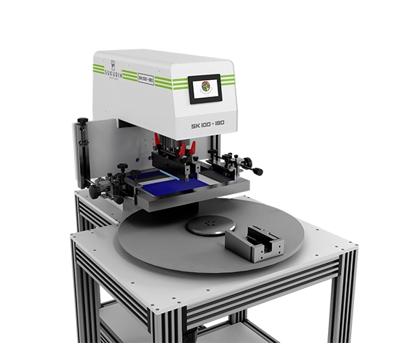 Screen printing machine for toys and baby products