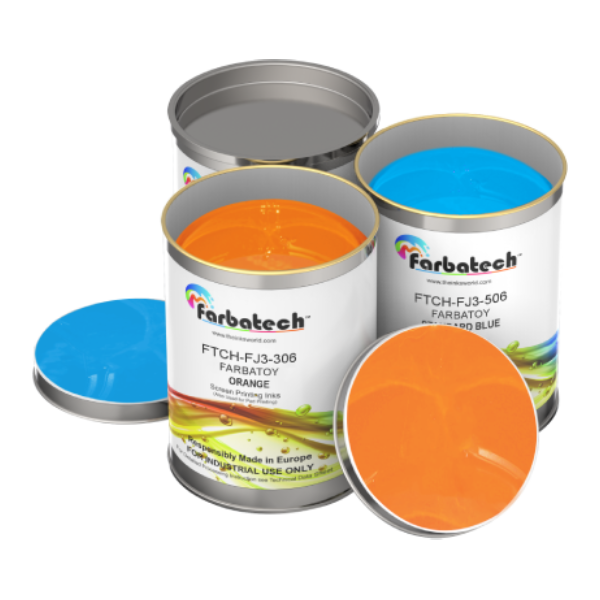 Farbatoy printing inks for toys